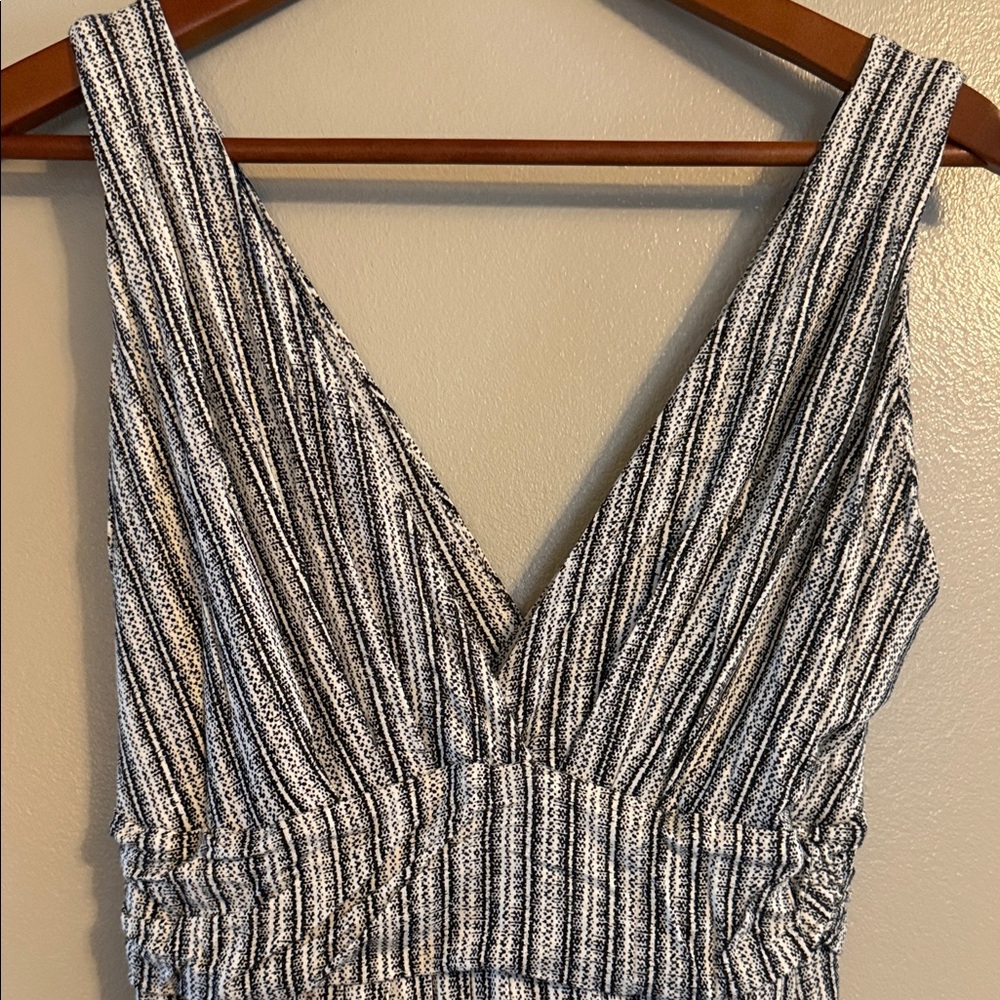 Tart Striped Maxi Dress in Black and White - Picture 3 of 7